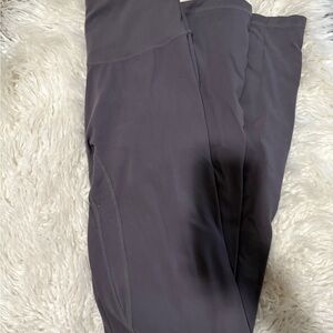 Charcoal Gray High-Waist Leggings